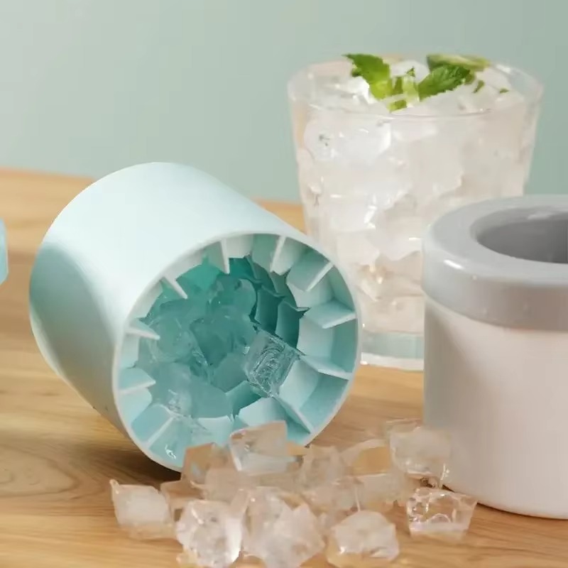 Kitchen Appliances Holder - Ice Bucket Cup Mold Silicone Ice