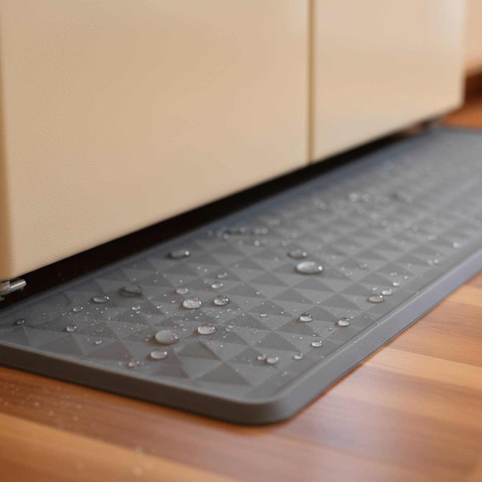 Kitchen Appliances Refrigerators - Silicone Refrigerator Mat Spill-Resistant Refrigerator Floor