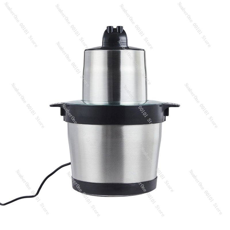 Food Processor Large - Household Meat Grinder, Fully Automatic Large-Capacity