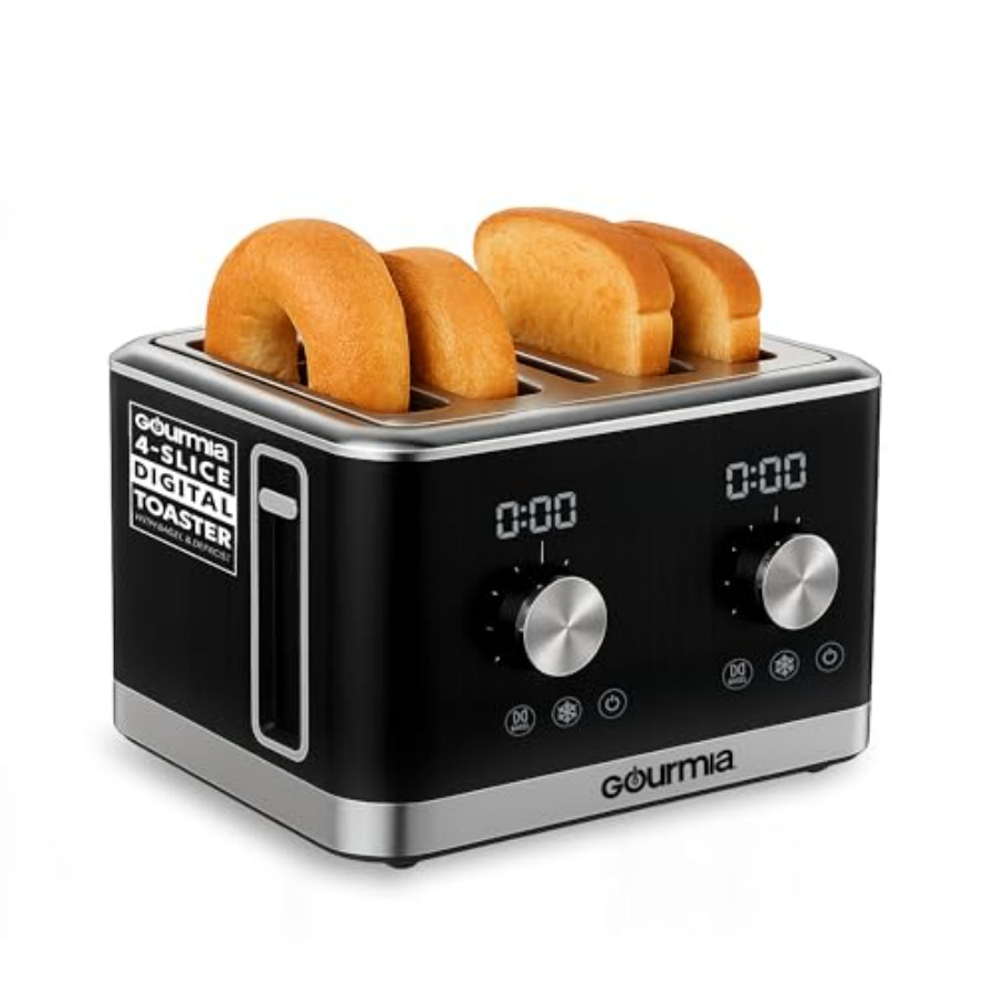 Toaster 4 Slice - 4-Slice Toaster with Dual Independent Controls