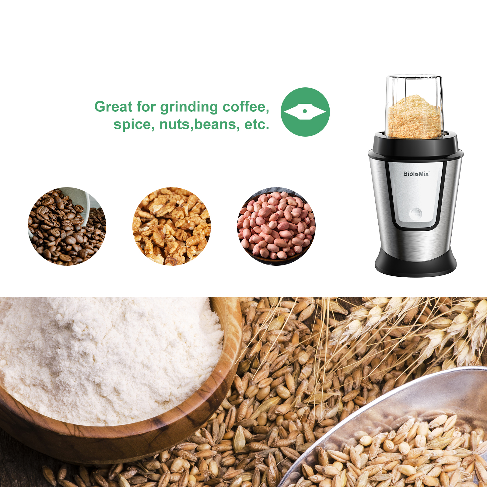 BioloMix 3-in-1 Multifunctiona - Food Processor Large avis et prix