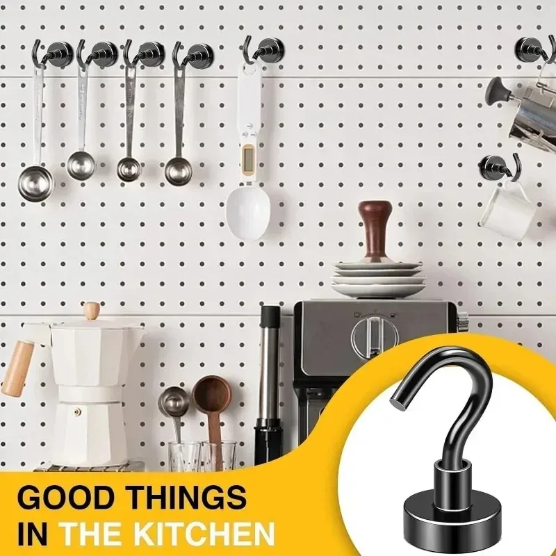 Black Strong Magnetic Hooks fo - Kitchen Appliances Refrigerators avis et prix