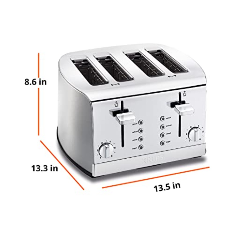Breakfast Set Stainless Steel  - Toaster 4 Slice avis et prix