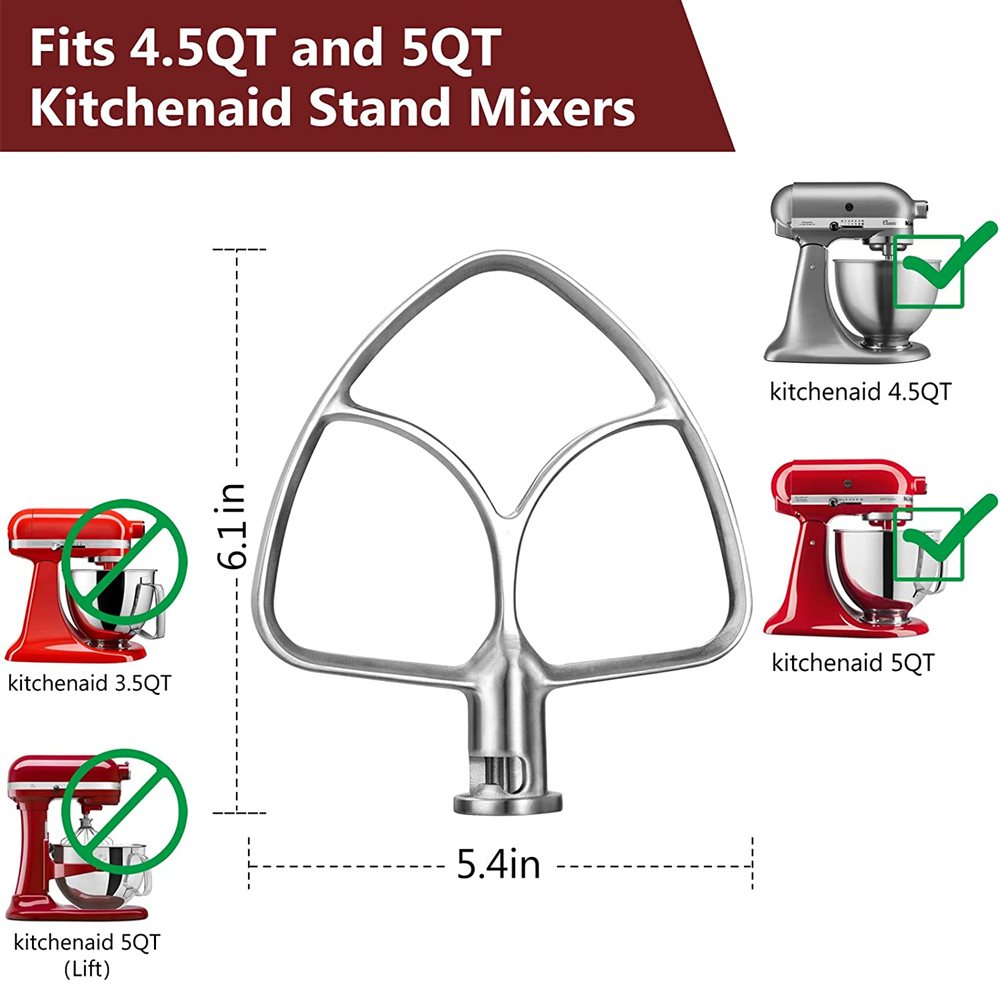 Stainless Steel Flat Beater fo - Meat Grinder Attachment avis et prix