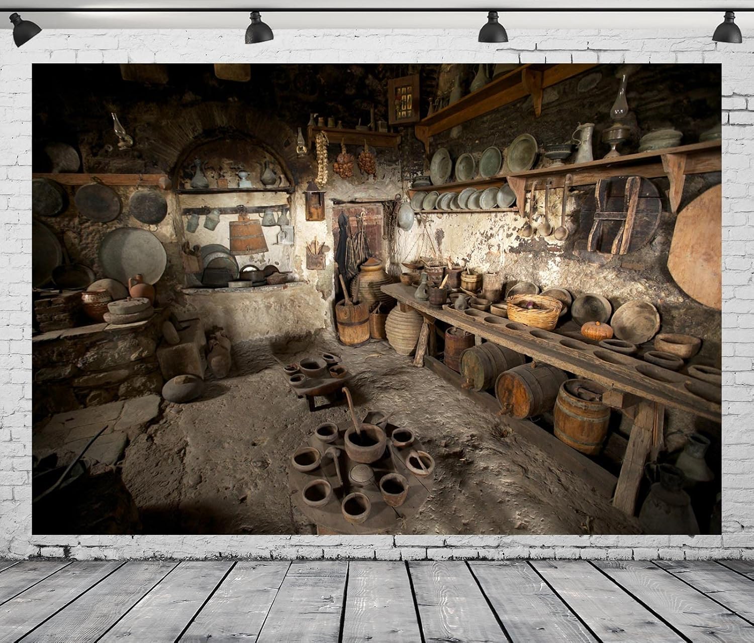 Rustic Old Rural Farmhouse Pho - Kitchen Appliances Photos avis et prix