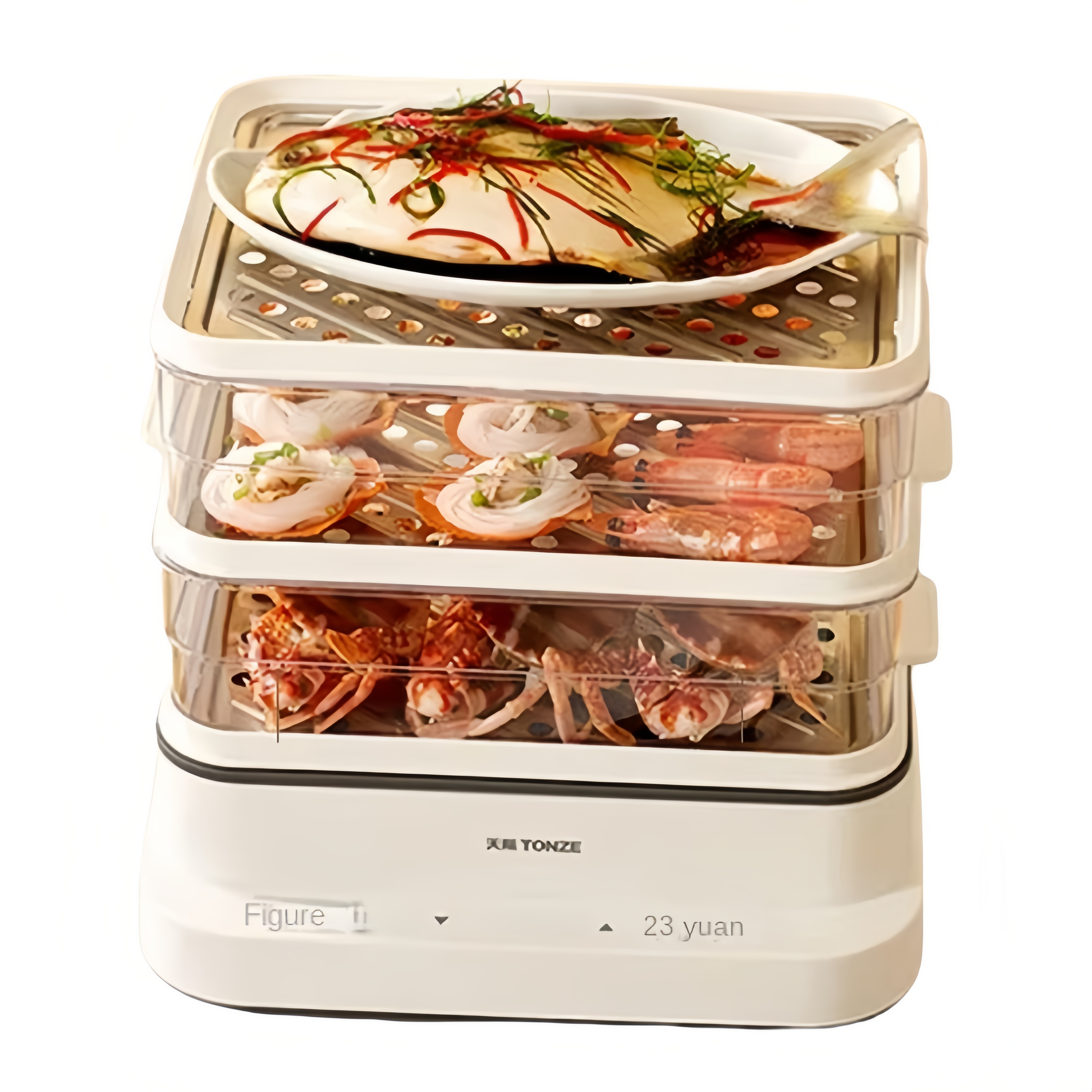 32L Smart Electric Steamer - 3 - Kitchen Appliances Large avis et prix