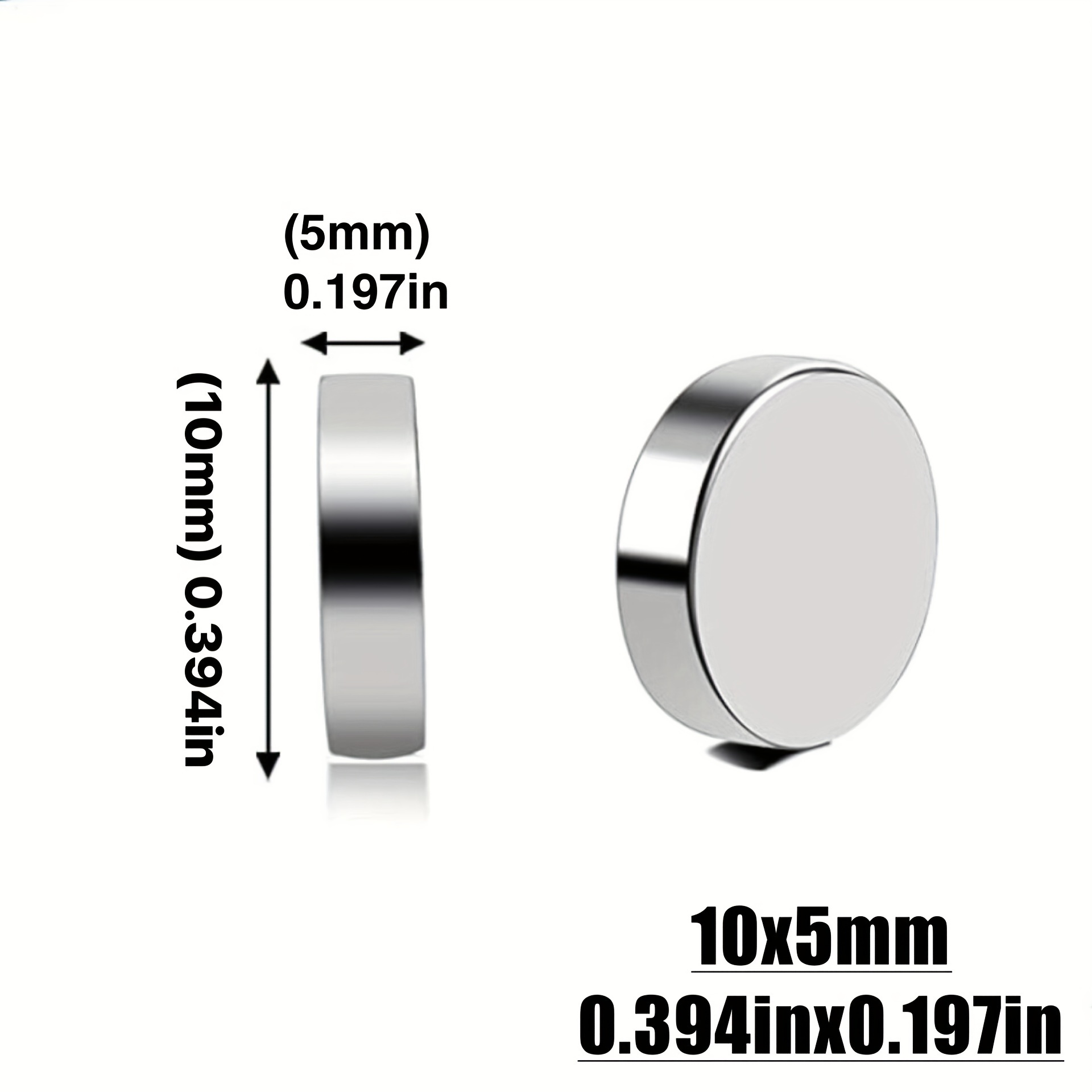 10pcs 10x5mm Magnets – Round F - Kitchen Appliances Refrigerators avis et prix