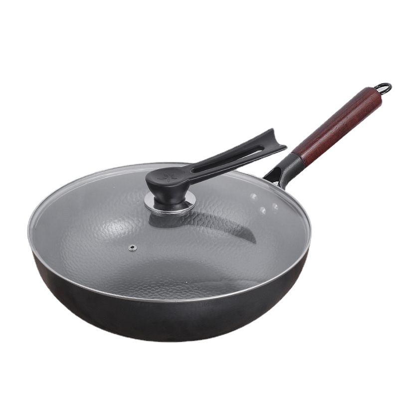 Carbon Steel Wok Pan 32cm Stir - Wok Electric Flat avis et prix
