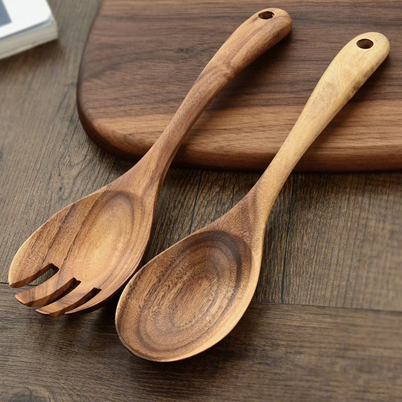 Wood Spoon Fork Large Soup Spo - Kitchen Appliances Large avis et prix