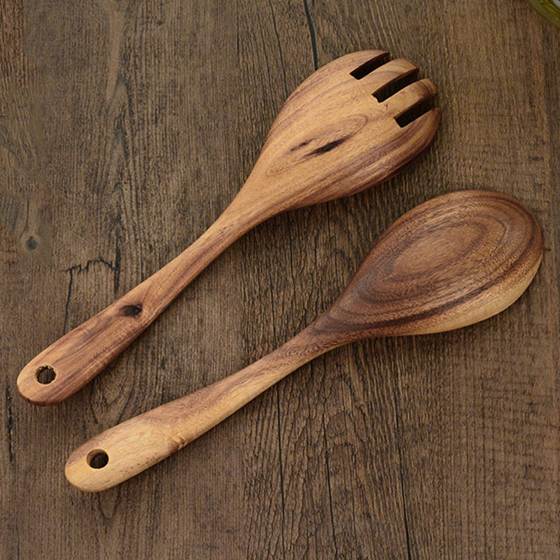 Wood Spoon Fork Large Soup Spo - Kitchen Appliances Large avis et prix