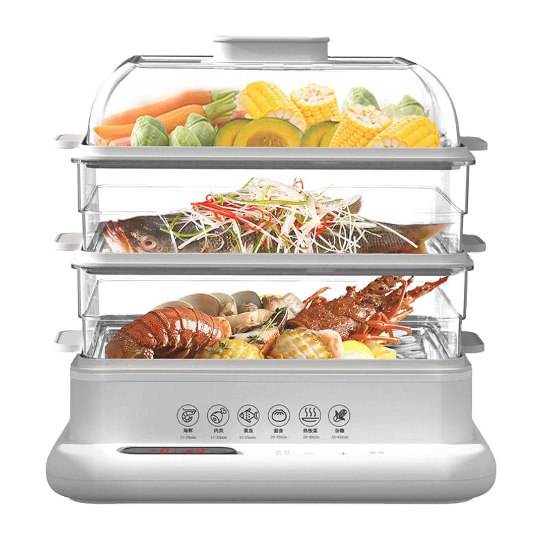 34L 800W Electric Steamer - 3- - Kitchen Appliances Wholesale avis et prix