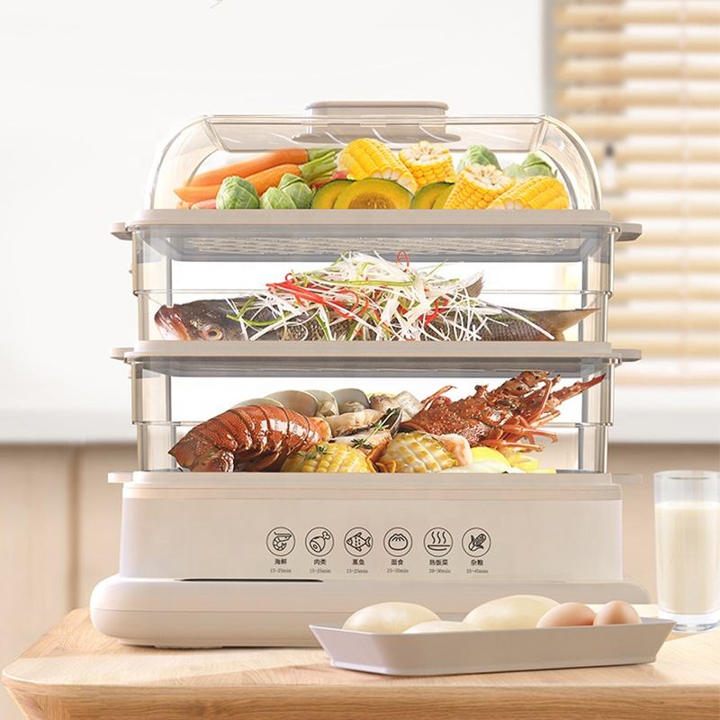 34L 800W Electric Steamer - 3- - Kitchen Appliances Wholesale avis et prix