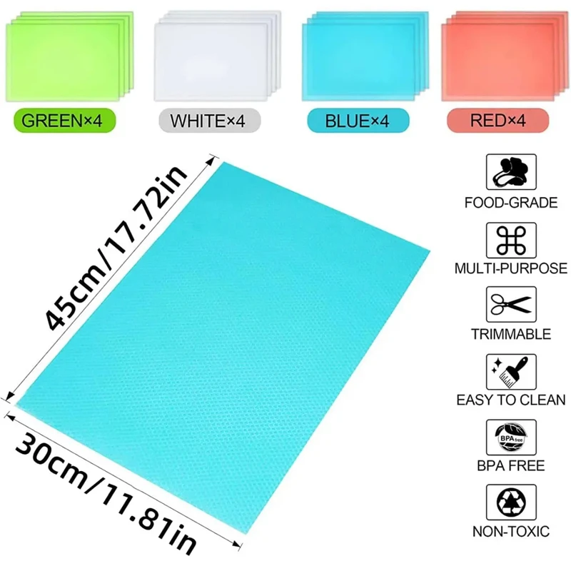 4PCS EVA Waterproof Refrigerat - Kitchen Appliances Refrigerators avis et prix