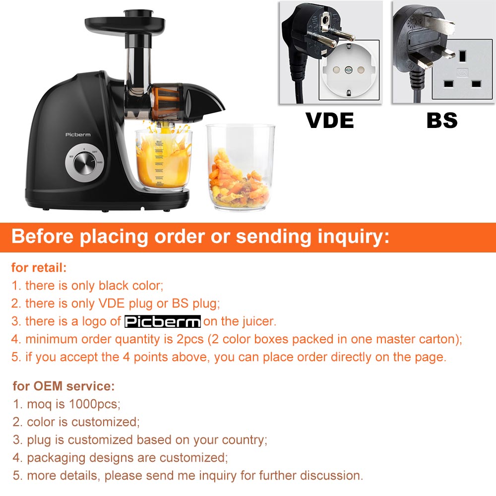 2026-Black Horizontal Slow Jui - Kitchen Appliances Wholesale avis et prix
