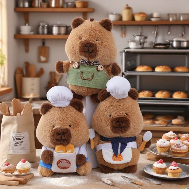 1-4PCS Capybara Plush Keychain - Kitchen Appliances Gift avis et prix