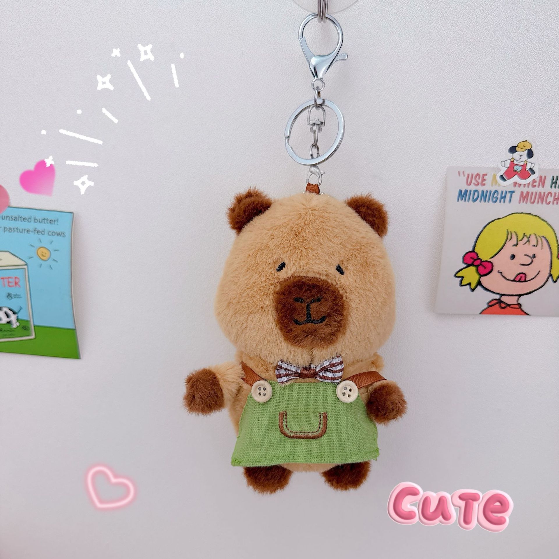 1-4PCS Capybara Plush Keychain - Kitchen Appliances Gift avis et prix