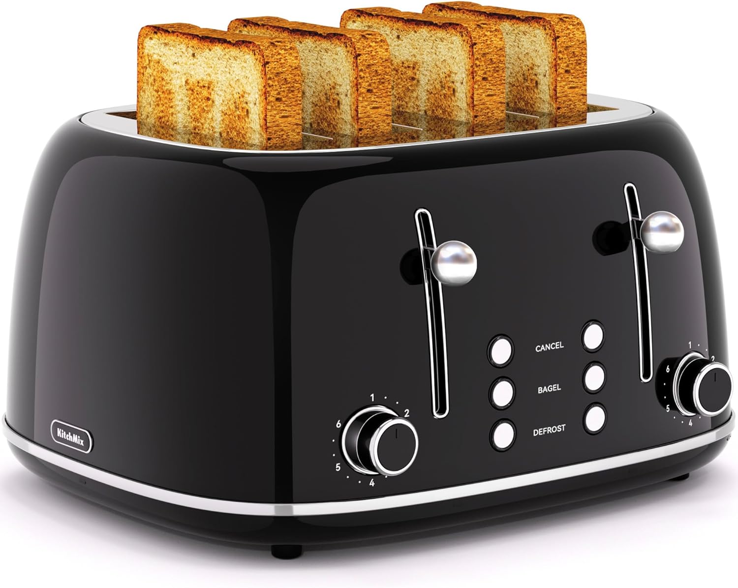 Retro 4-Slice Toaster, 6 Shade - Toaster 4 Slice avis et prix