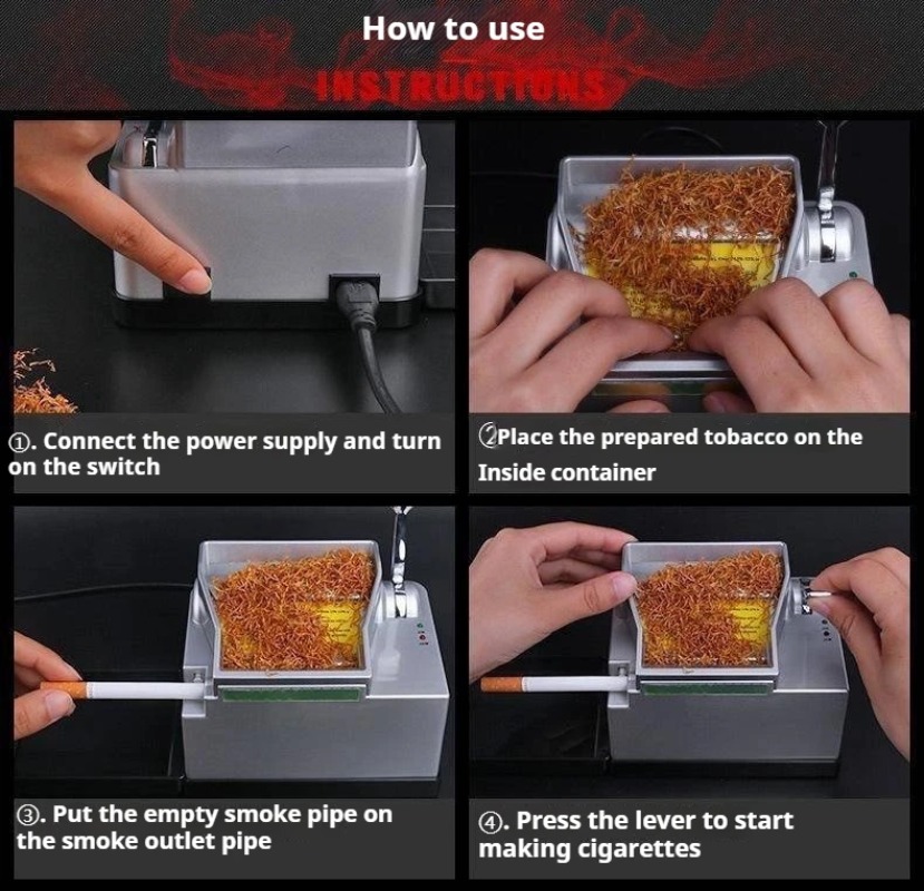 Electric Cigarette Rolling Mac - Roti Maker Automatic avis et prix