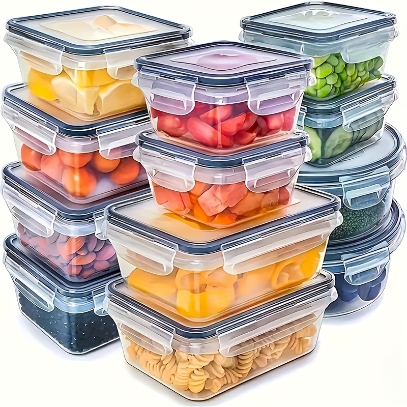 8Pcs Set Includes 4 Containers - Kitchen Appliances Refrigerators avis et prix