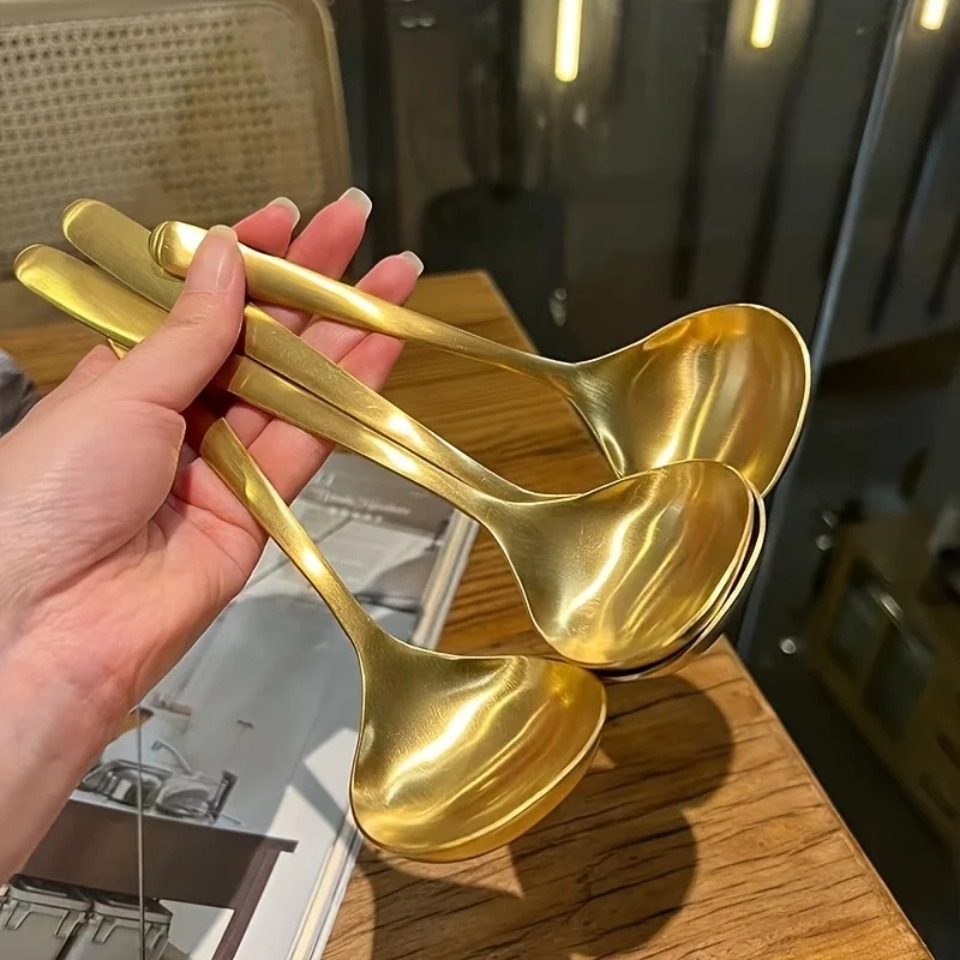 2pcs Golden Stainless Steel La - Kitchen Appliances Large avis et prix