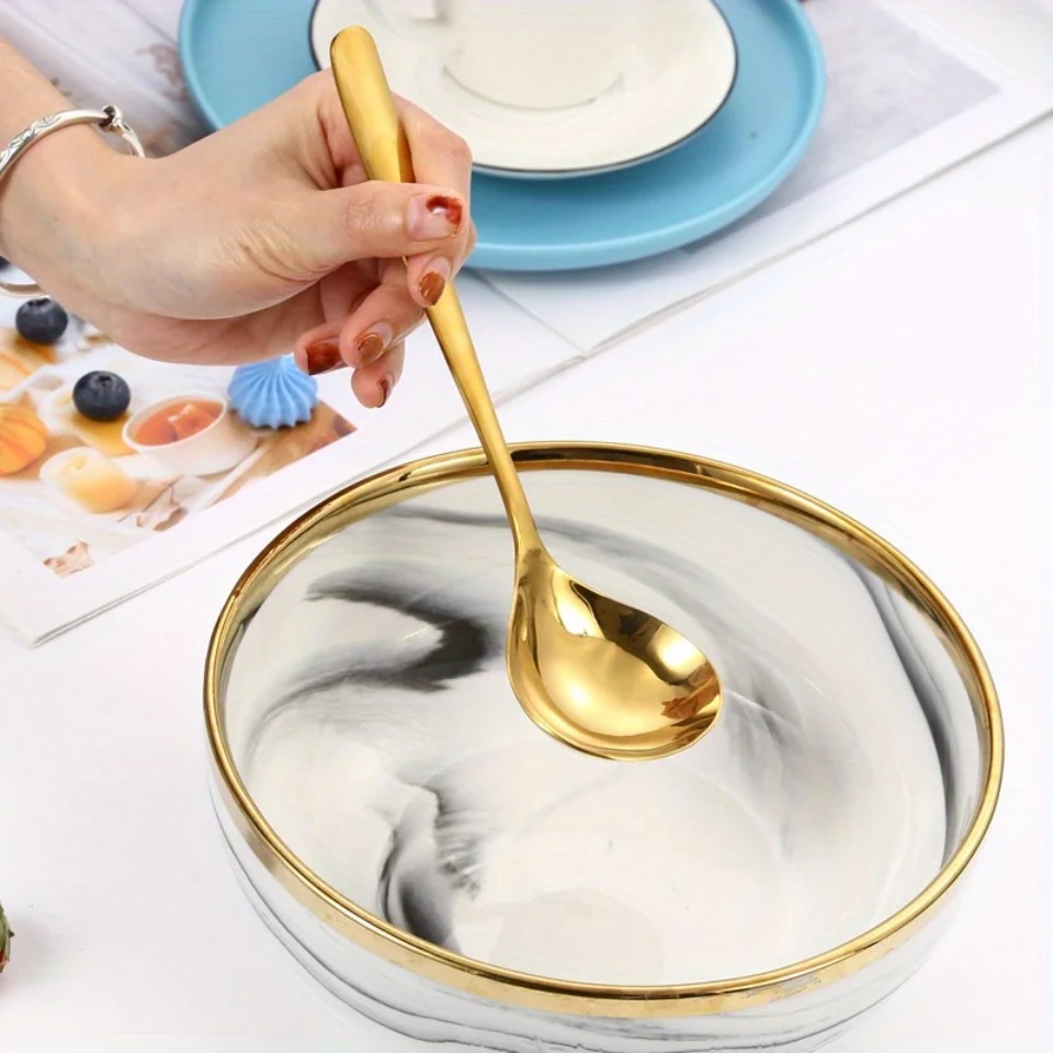2pcs Golden Stainless Steel La - Kitchen Appliances Large avis et prix