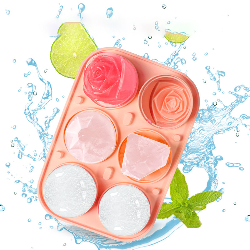 3D Rose Diamond Round Ice Cube - Kitchen Appliances Holder avis et prix