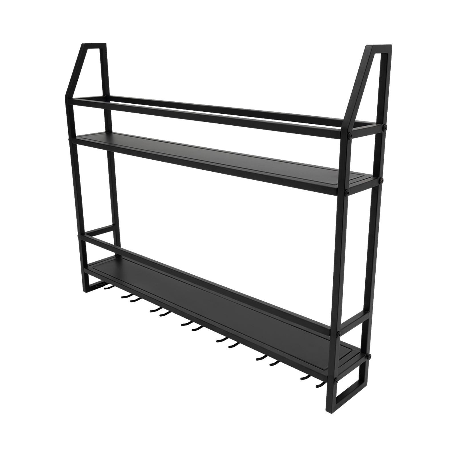 Double-layer Wine Rack Wall-Mo - Kitchen Appliances Holder avis et prix