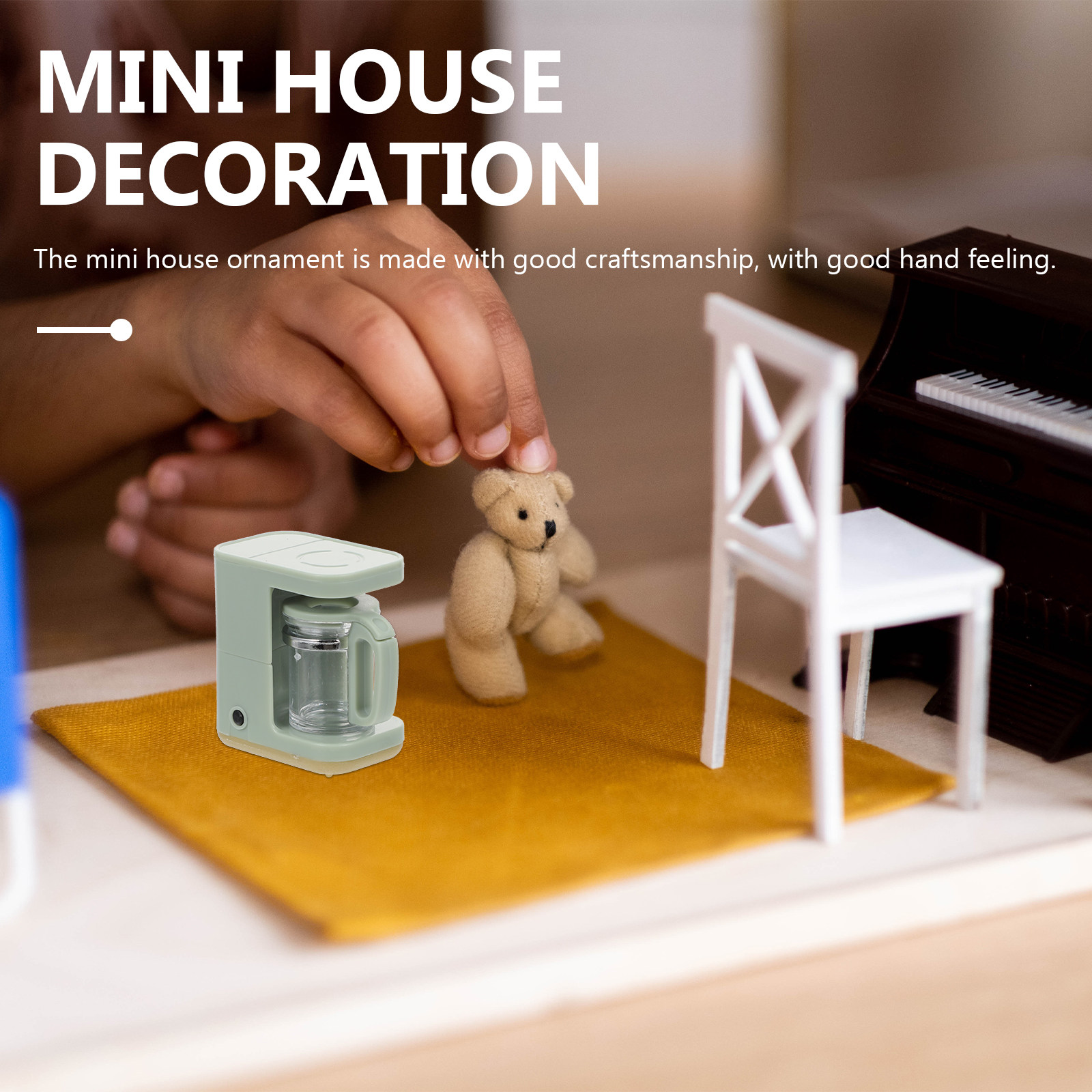 Mini Coffee Machine 1:12 Scale - Kitchen Appliances Photos avis et prix