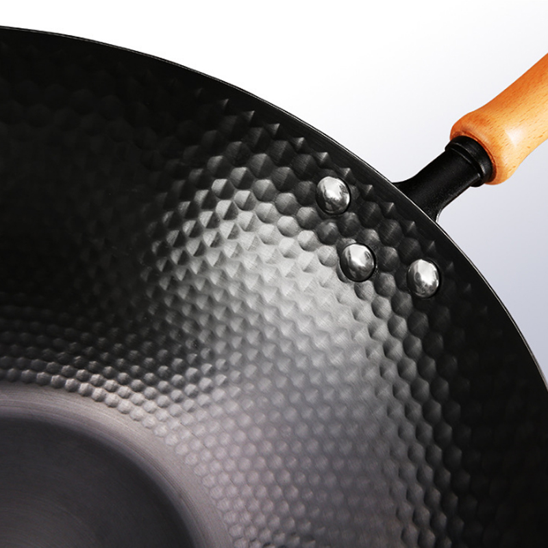 32cm Carbon Steel Wok Pan,No C - Wok Electric Flat avis et prix