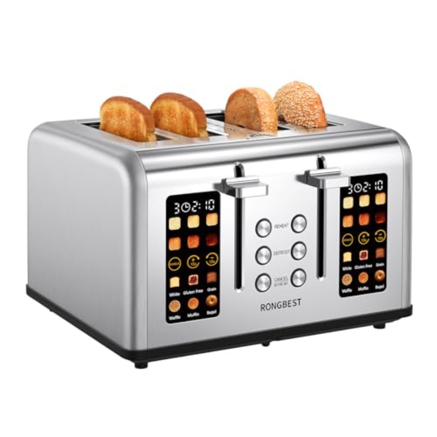 4-Slice Touch Screen Toaster w - Toaster 4 Slice avis et prix