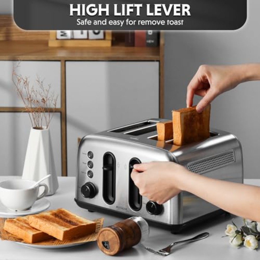 DT440 4-Slice Toaster in Retro - Toaster 4 Slice avis et prix