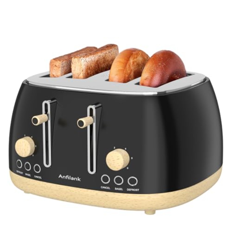 4-Slice Retro Stainless Steel  - Toaster 4 Slice avis et prix