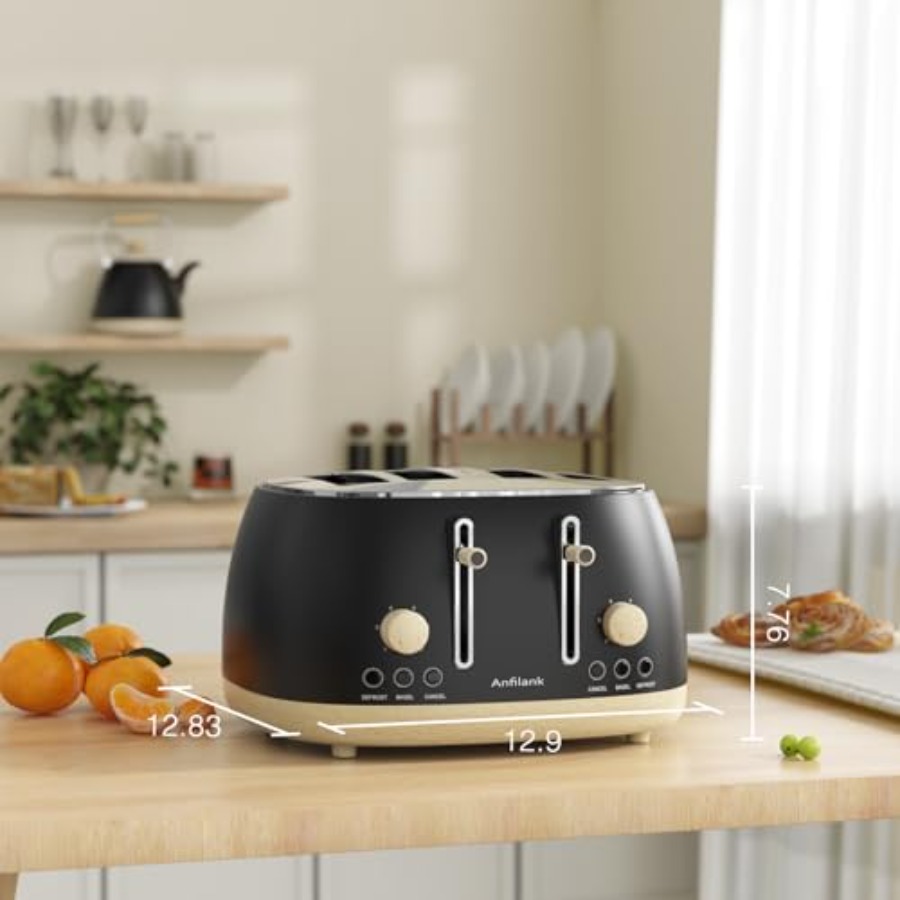 4-Slice Retro Stainless Steel  - Toaster 4 Slice avis et prix