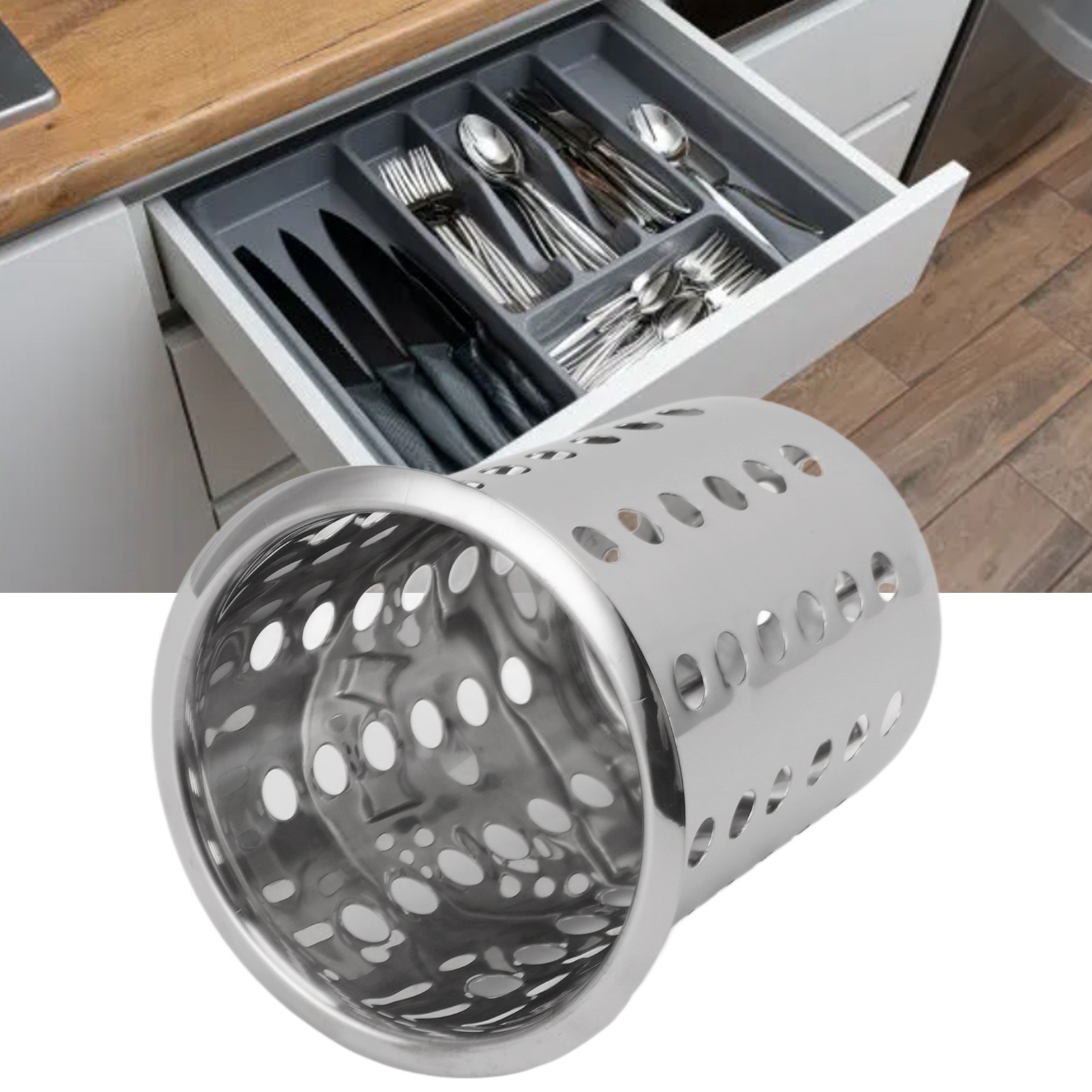 Stainless Steel Utensil Holder - Kitchen Appliances Large avis et prix