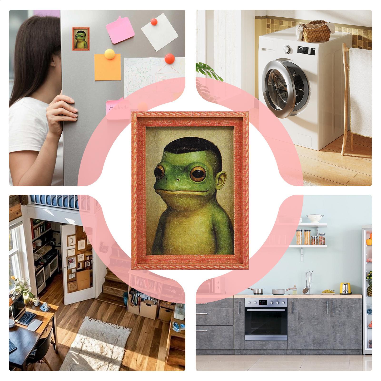 Funny Fridge Magnets Frog Phot - Kitchen Appliances Photos avis et prix