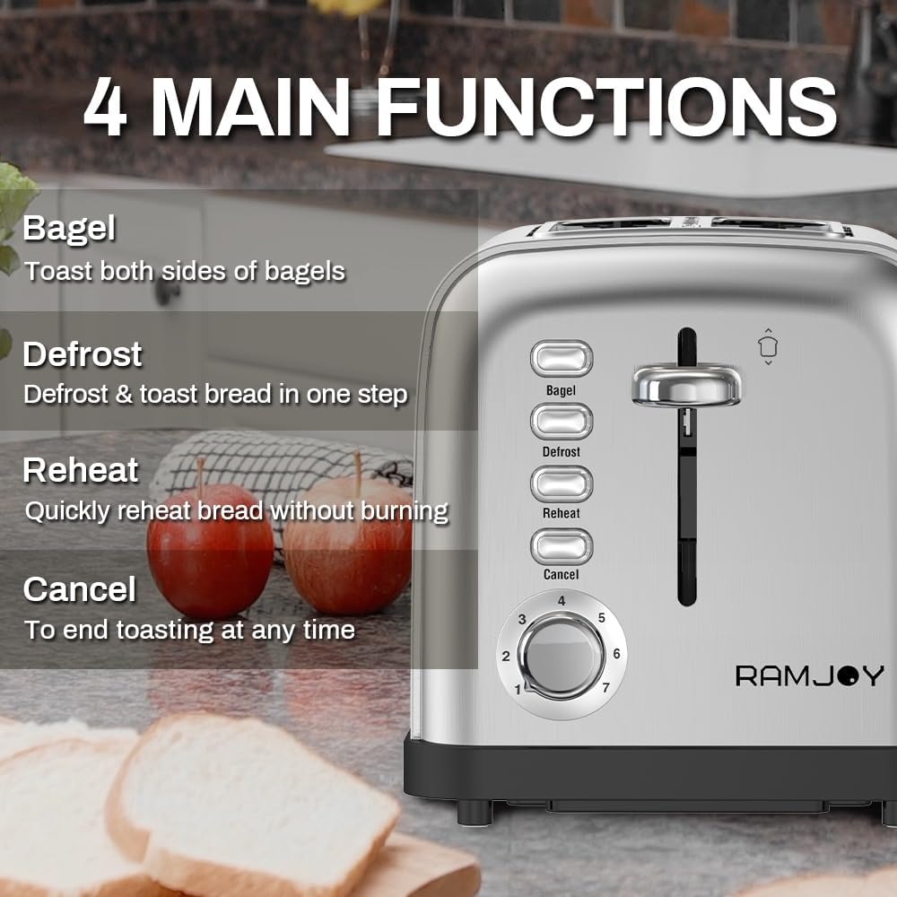 Extra Wide Slot 2 Slice Toaste - Toaster 4 Slice avis et prix