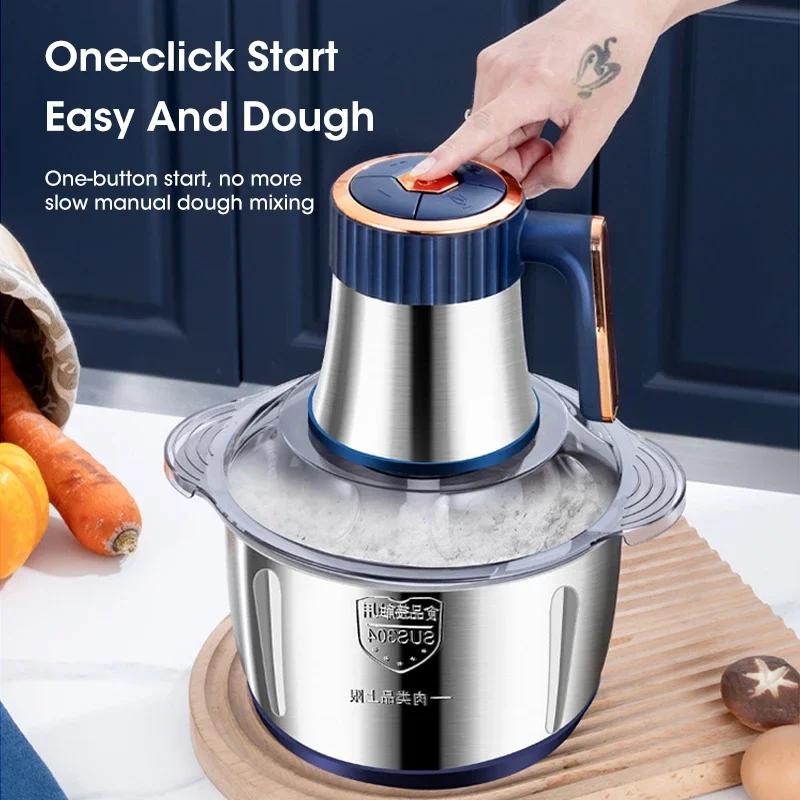 5L Electric Meat Grinders 304  - Food Processor Large avis et prix