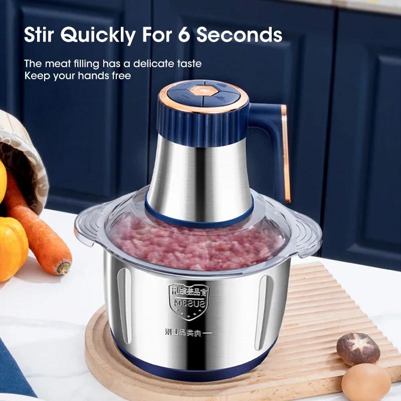5L Electric Meat Grinders 304  - Food Processor Large avis et prix