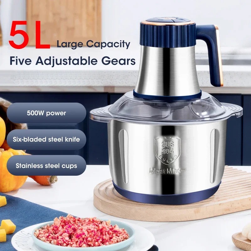 5L Electric Meat Grinder Large - Food Processor Large avis et prix