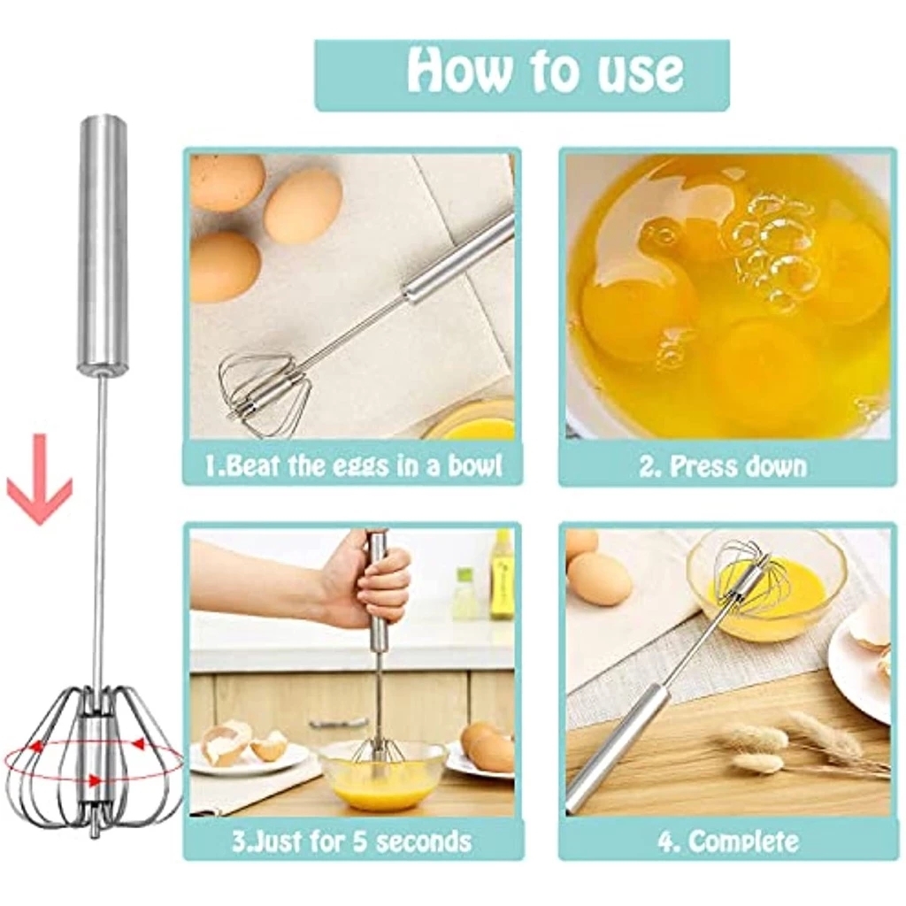 1/3pcs Stainless Steel Egg Bea - Kitchen Appliances For Restaurant avis et prix