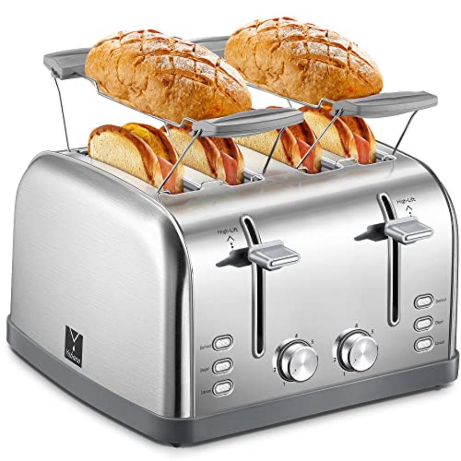 4-Slice Extra Wide Toaster wit - Toaster 4 Slice avis et prix