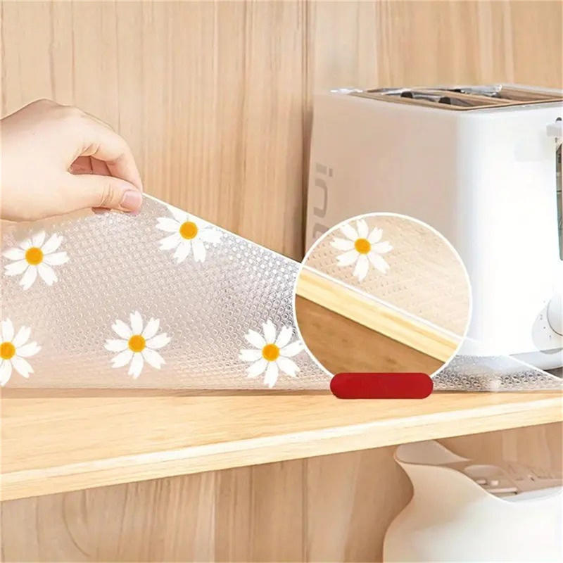 1 Roll Daisy Shelf Liner For K - Kitchen Appliances Refrigerators avis et prix