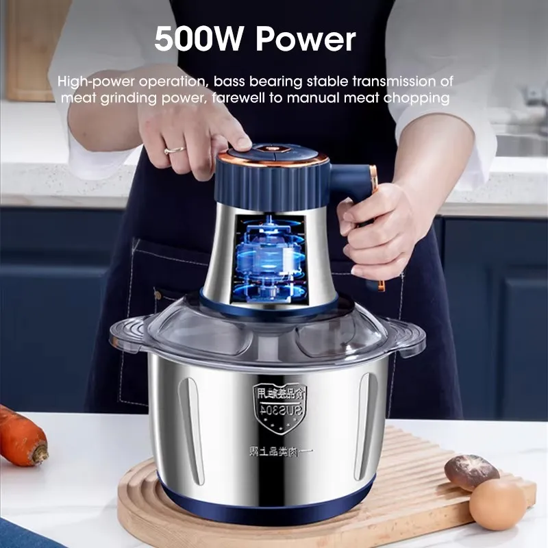 5L Large Capacity Electric Mea - Food Processor Large avis et prix